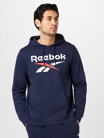 Reebok Sportsweatshirt 'Identity' in Blau: predná strana