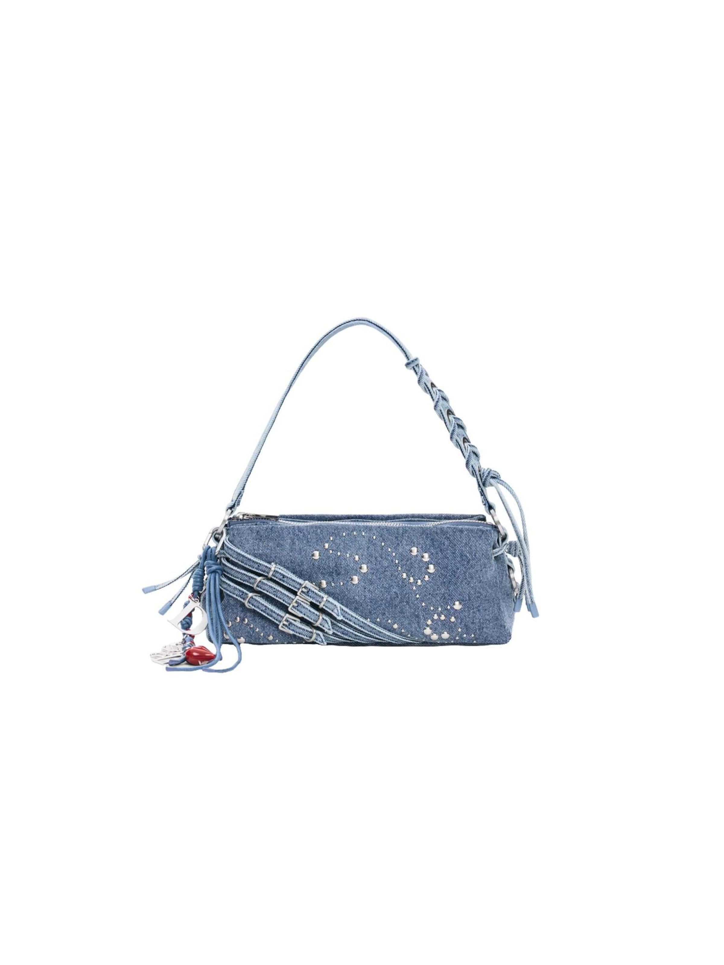 Sac bandoulière Desigual en bleu : devant
