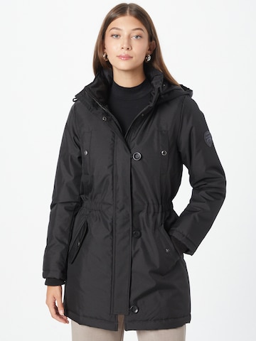 Parka d’hiver 'Iris' ONLY en noir : devant