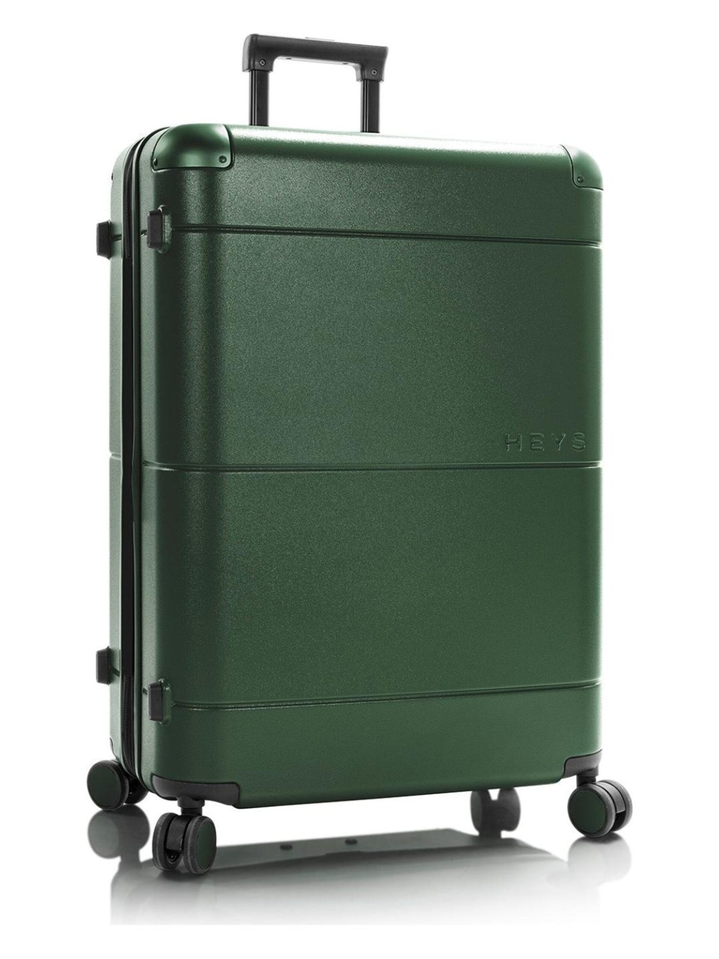 Trolley di Heys in verde: frontale