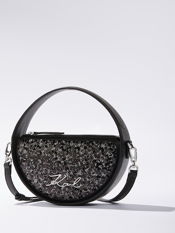 Borsa a tracolla di Karl Lagerfeld in nero