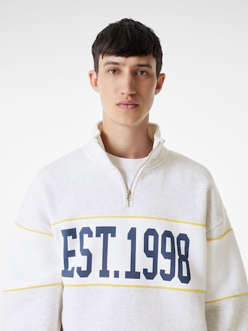 Bershka Sweatshirt in Grau