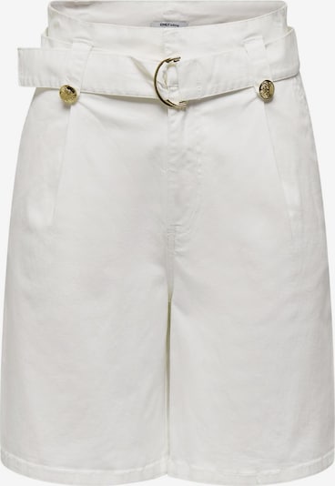 Klostuotos kelnės 'ONLCath' iš ONLY, spalva – balta, Prekių apžvalga