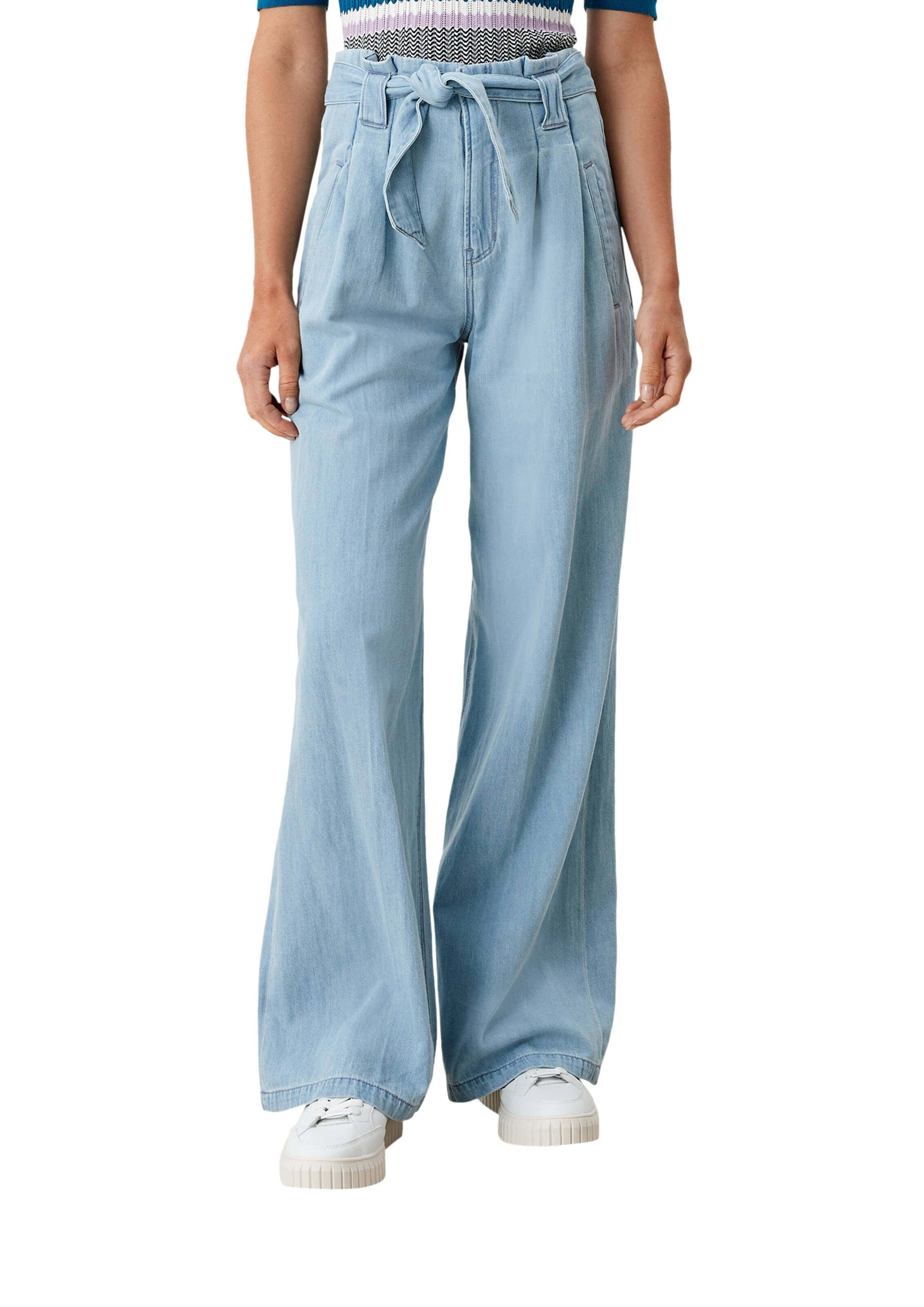 Wide Leg Jean s.Oliver en bleu : devant