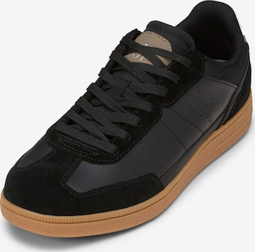 Baskets basses Marc O'Polo en noir : devant