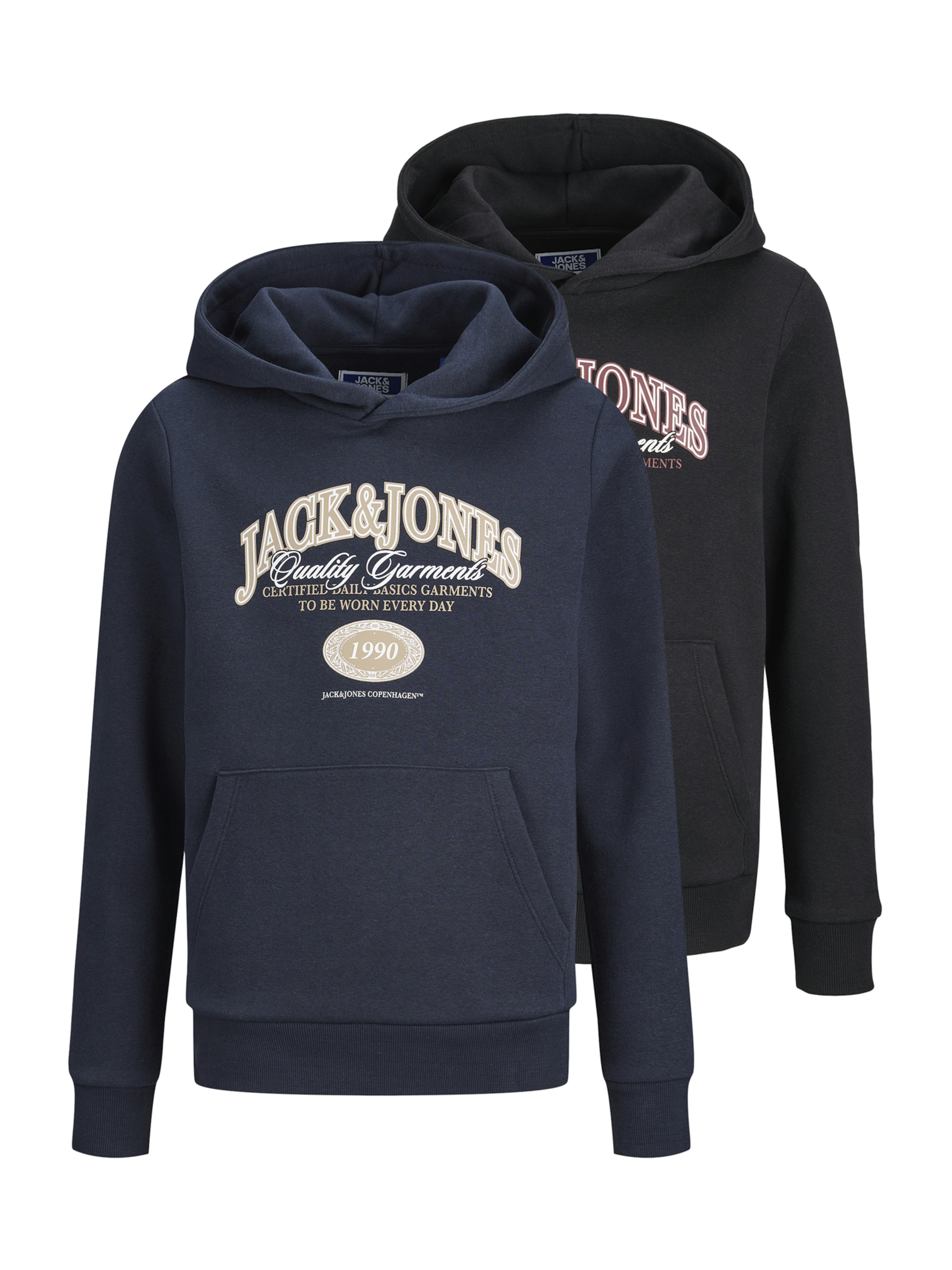 Sweat 'JJARI' Jack & Jones Junior en bleu : devant