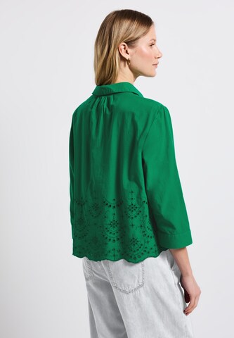STREET ONE Bluse in Grün