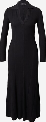 ARMANI EXCHANGE Трикотажное платье в Черный: спереди