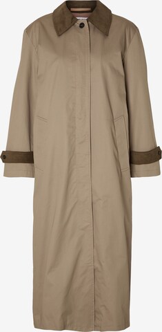 Manteau mi-saison 'FASYA' SELECTED FEMME en beige : devant