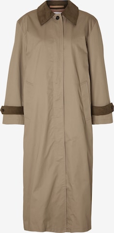 Manteau mi-saison 'FASYA' SELECTED en beige : devant