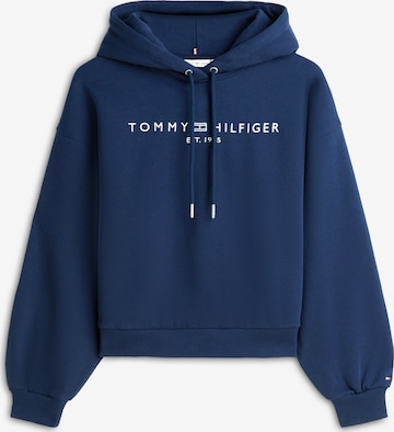 Bluză de molton de la TOMMY HILFIGER pe albastru: față