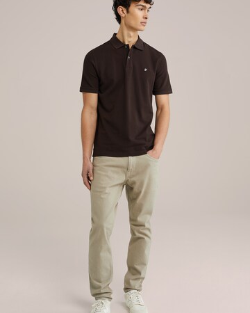 T-Shirt WE Fashion en marron