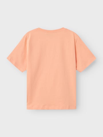 NAME IT T-shirt 'VAGNO' i orange