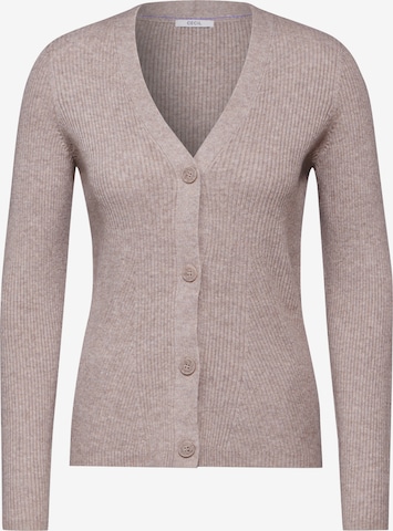 CECIL Strickjacke in Beige: Vorderseite