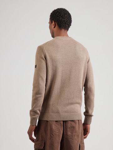 Pull-over 'Thorstein' Bruun & Stengade en marron