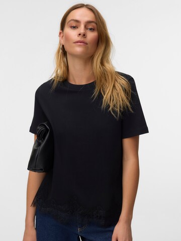VERO MODA Μπλουζάκι 'VMSARA' σε μαύρο: μπροστά