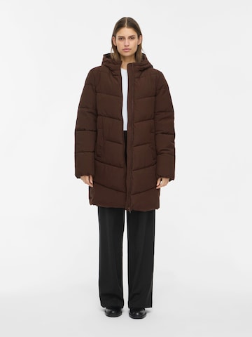 VILA Winter coat 'VILAVENDER' in Brown