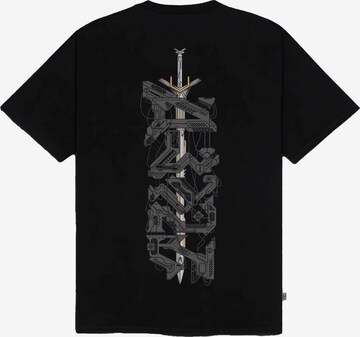 DOLLY NOIRE Shirt 'X-Calibur ' in Zwart