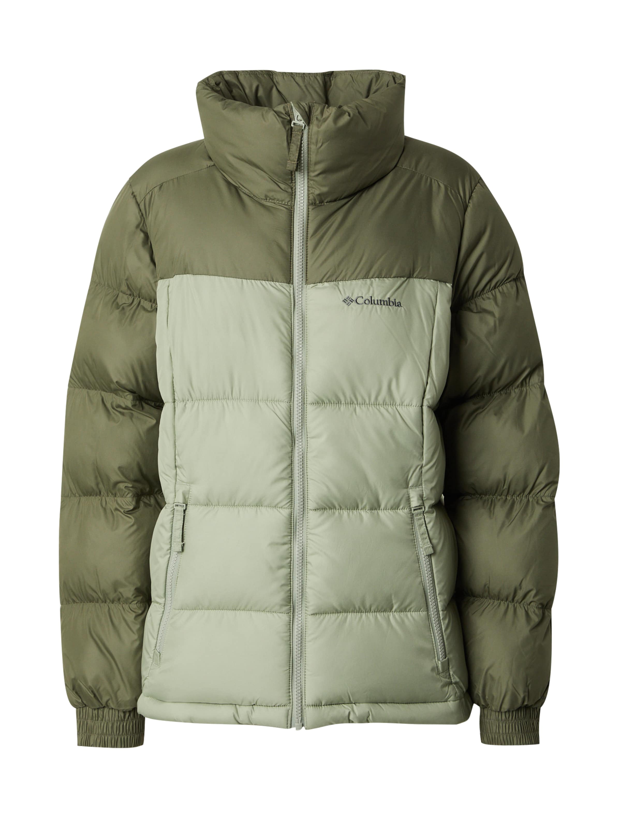 COLUMBIA Kültéri kabátok 'Pike Lake' - zöld: elől