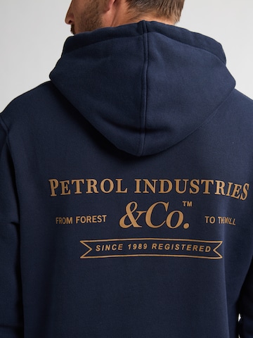 Petrol Industries Sweatshirt i blå