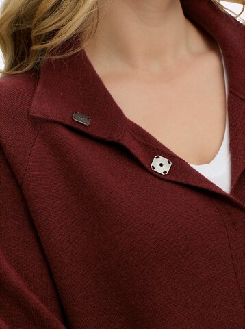 SHEEGO Strickjacke in Rot