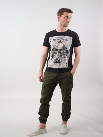 T-Shirt 'Ace' Deeluxe en gris