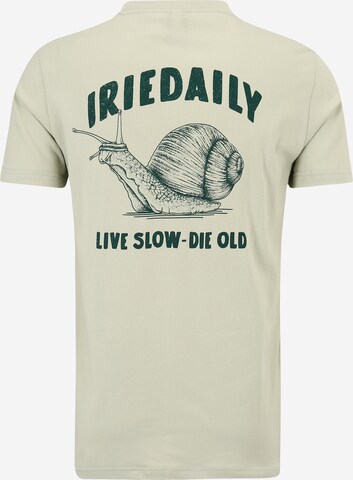 Iriedaily Paita 'Live Slow' värissä harmaa