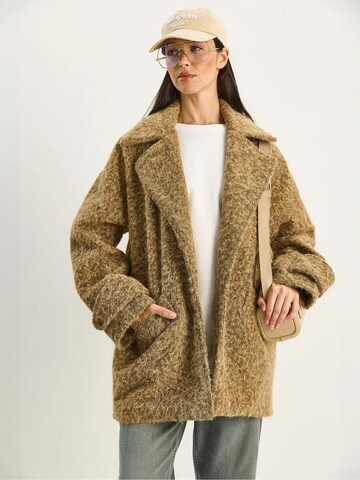 Bianco Lucci Mantel in Braun