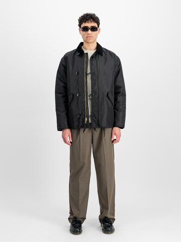 Giacca di mezza stagione di ALPHA INDUSTRIES in nero: frontale