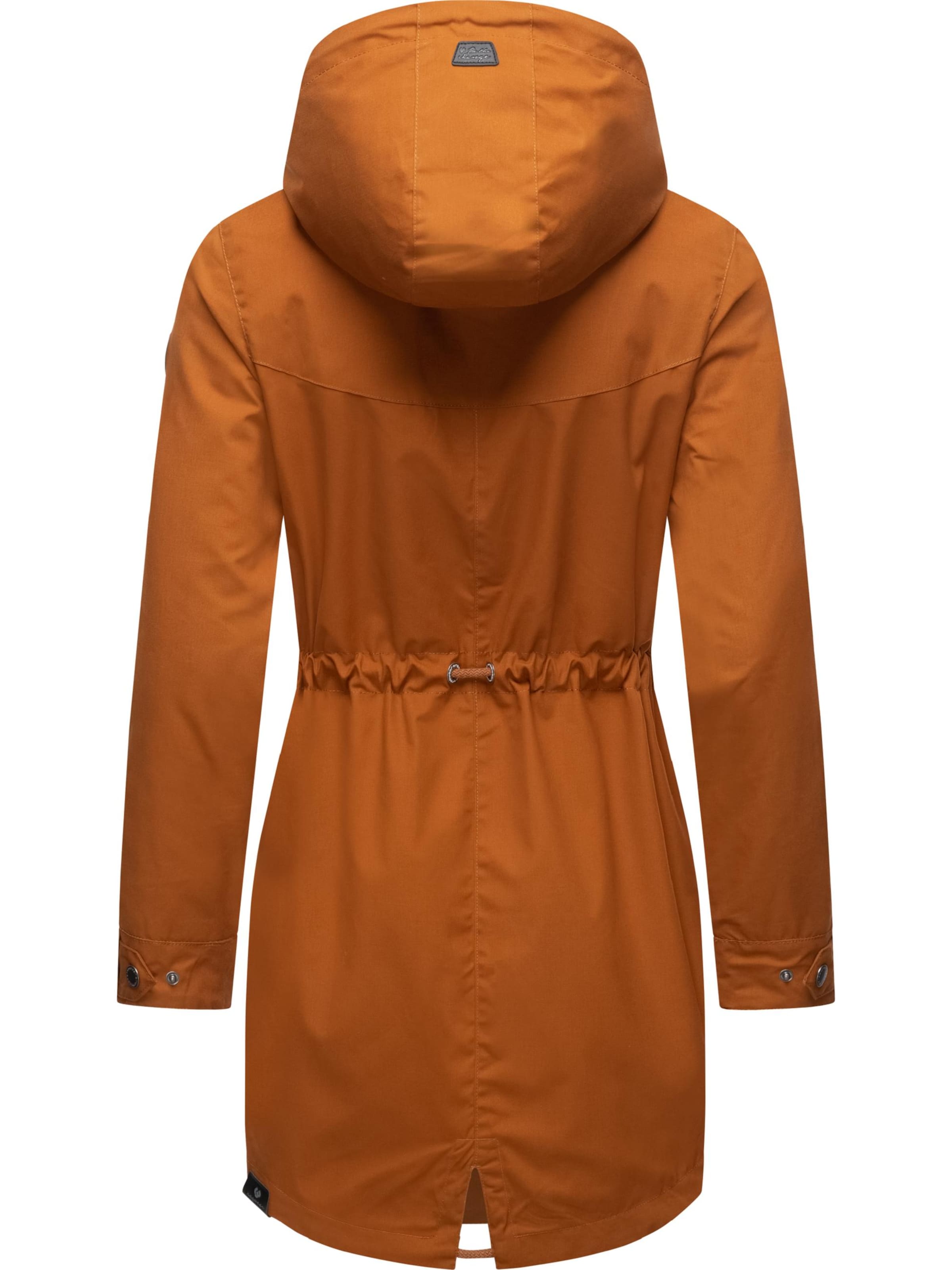 Ragwear Övergångsparkas 'Canny' i brun