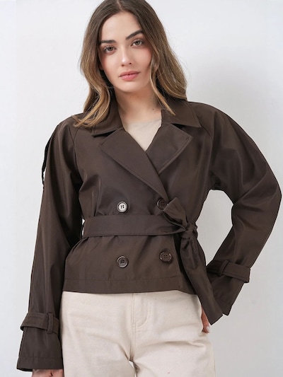 Bigdart Between-seasons coat 'Trenchcoats' in XS in Dark brown, Item view