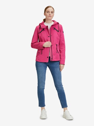 Amber & June Sommerjacke mit Kapuze in Pink