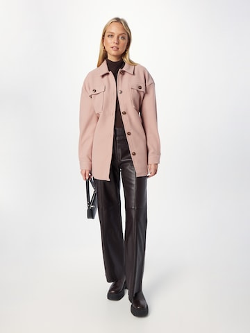 ABOUT YOU Between-Season Jacket 'Louna' in Pink