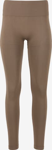 Athlecia Skinny Tights 'Missori' in Braun: Vorderseite