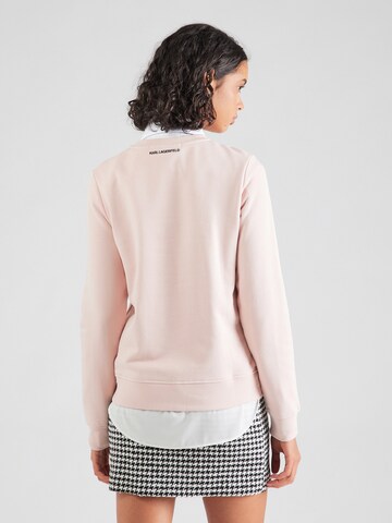 Karl Lagerfeld Sweatshirt in Pink: Rückseite