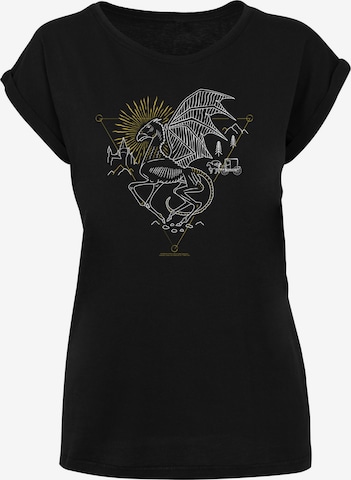 F4NT4STIC T-Shirt 'Harry Potter Thestral' in Schwarz: predná strana