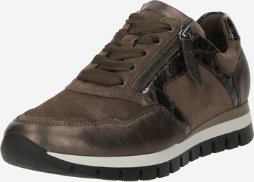 GABOR Sneakers laag in Bruin: voorkant