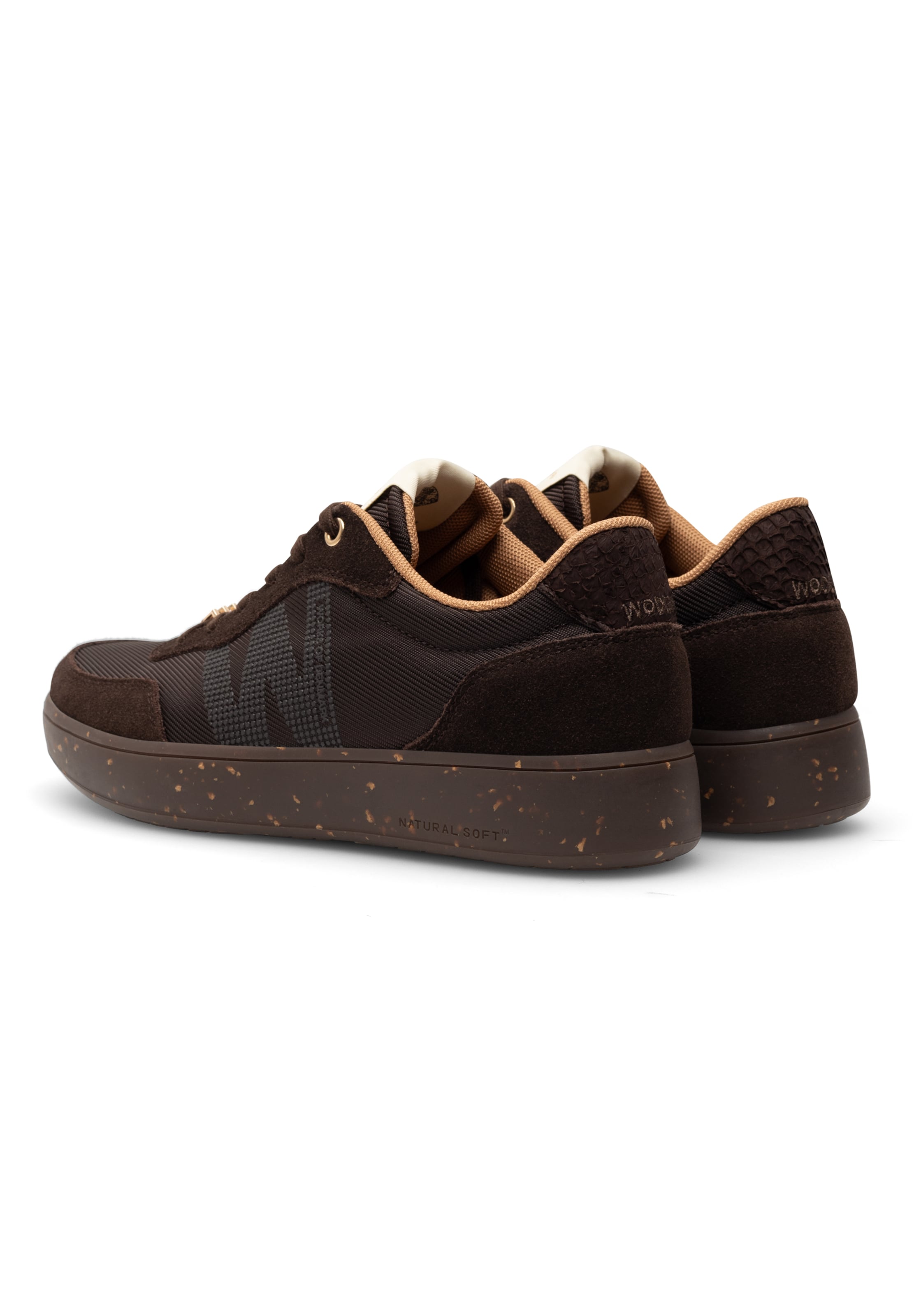 Baskets basses 'Line Sneak' WODEN en marron