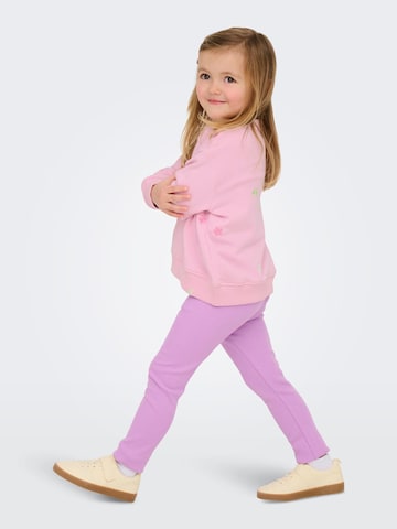 Sweat-shirt 'KMGLAVINA' Only Mini en rose