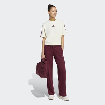 ADIDAS SPORTSWEAR - Camisa funcionais 'Essentials' em bege