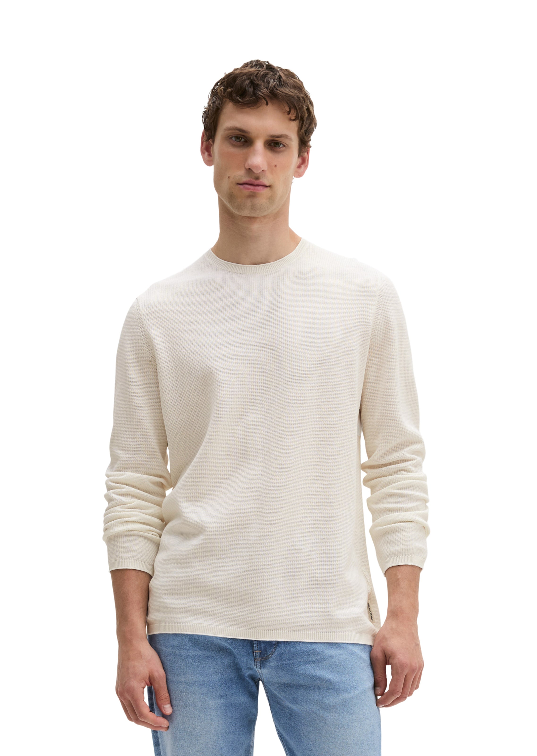 Marc O'Polo Pullover in Weiß: Vorderseite