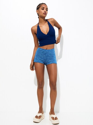Pull&Bear Regular Broek in Blauw