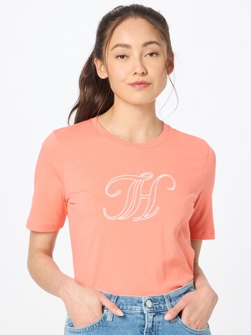 TOMMY HILFIGER - Camiseta en naranja: frente