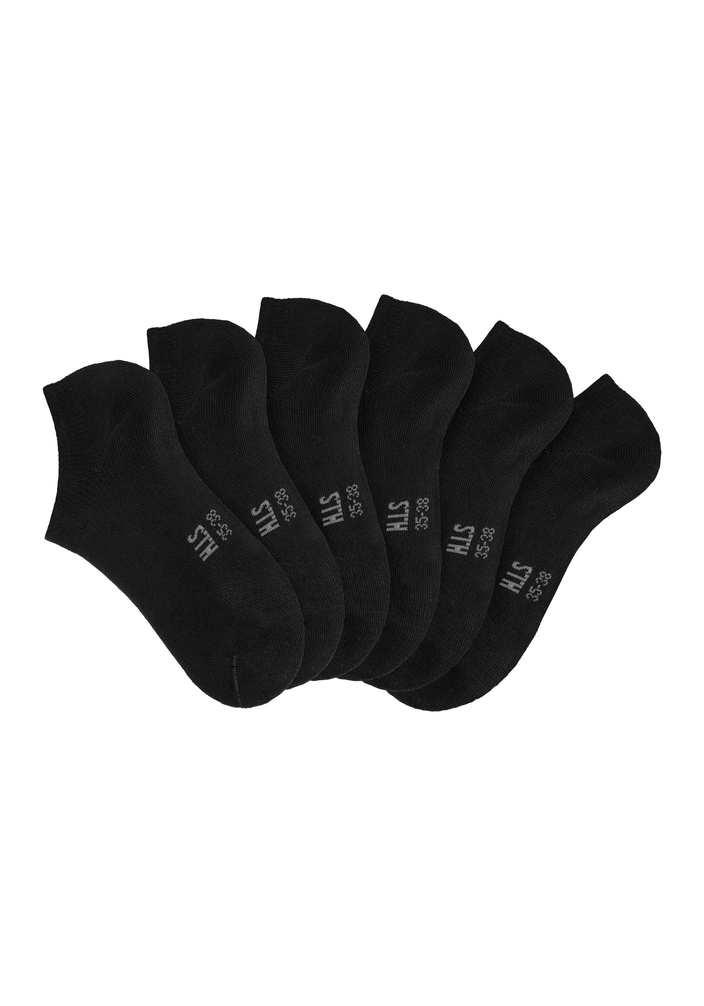 H.I.S Athletic Socks in Black: front