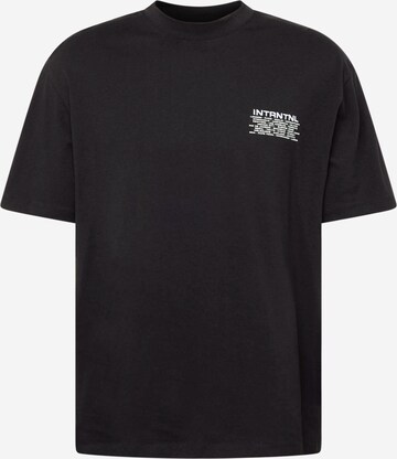 melns TOPMAN T-Krekls: no priekšpuses