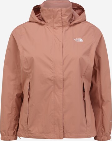 Veste outdoor 'Resolve' THE NORTH FACE en rose : devant