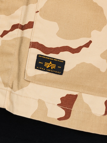 ALPHA INDUSTRIES Between-season jacket in Beige