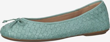 GEOX Ballet Flats in Green: front