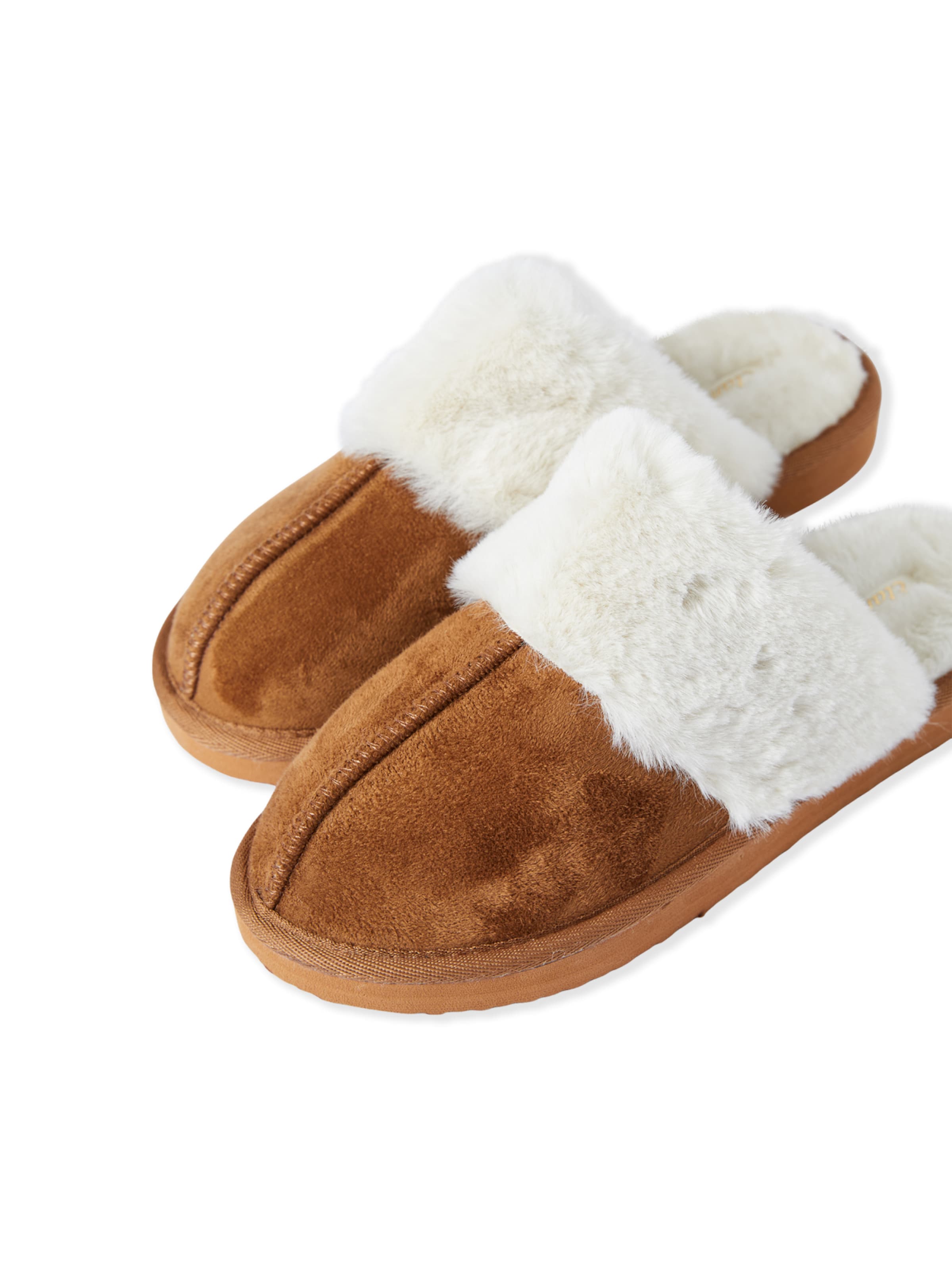 ETAM Hausschuh 'Galana' in Braun