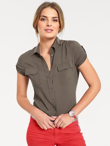 heine Blouse in Grey: front